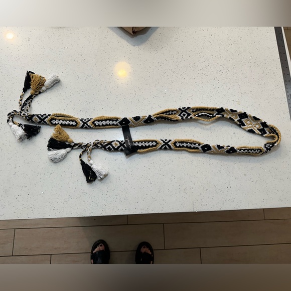 NWOT Free People belt - Bohemian tassel wrap belt - Picture 7 of 7